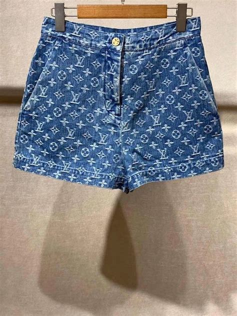 lv blue shorts.